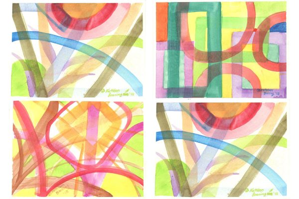Four Seasons Intuitive Paintings